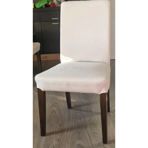 4 chaises Ikea beige pieds marrons Bon état reconditionné disponible sur Rakuten