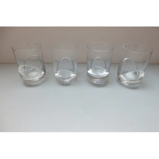 4 Gros Verres Modèle Corolles Daum Cristal occasion reconditionné disponible sur Rakuten