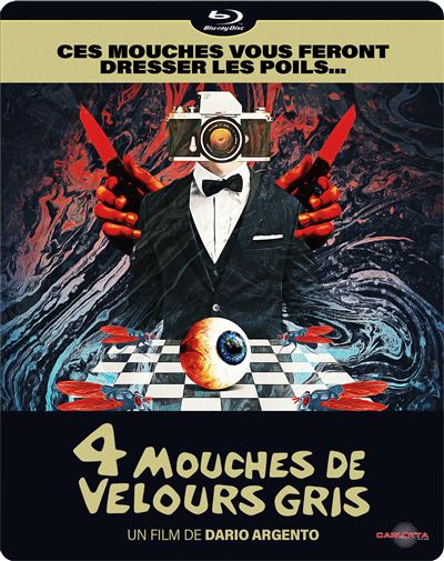 4 Mouches de velours gris Édition Limitée SteelBook® Blu-ray État correct reconditionné disponible sur Fnac
