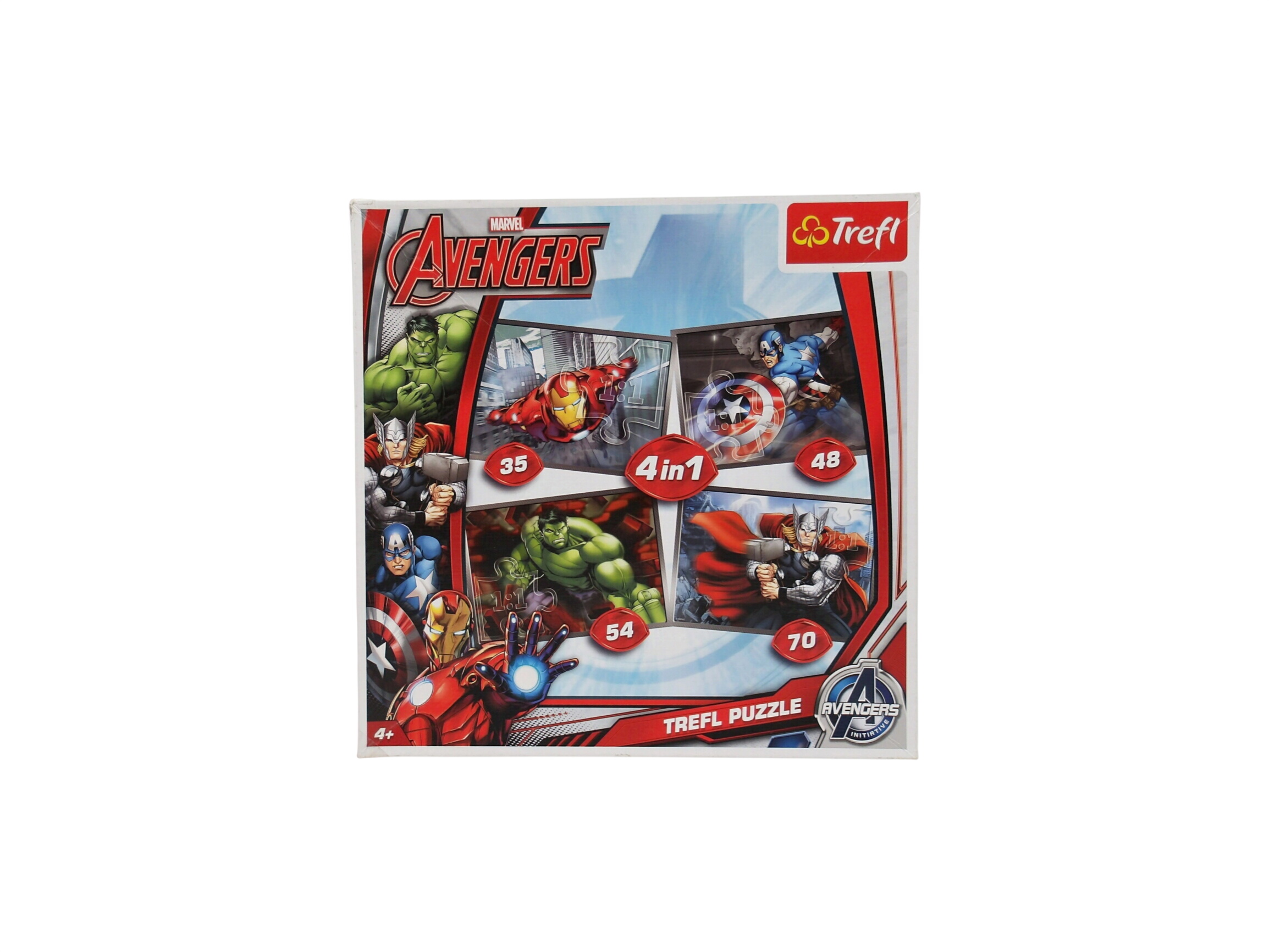 Acheter 4 Puzzles progressifs - Marvel Avengers Parfait état - 11,40 € 4 Puzzles progressifs - Marvel Avengers Parfait état reconditionné disponible sur Label Emmaüs