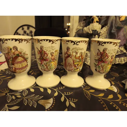 4 Tasses Mazagrans Porcelaines Pillvuyt Bon état reconditionné disponible sur Rakuten