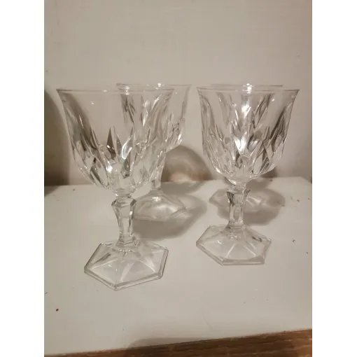 4 Verres À Vin Blanc Porto En Cristal D'Arques Modèle Chaumont occasion reconditionné disponible sur Rakuten