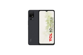 40 NXTPAPER 5G 16,8 cm (6.6") Double SIM hybride Android 13 USB Type-C 6 Go 256 Go 5000 mAh Noir Bon état TCL reconditionné disponible sur Darty