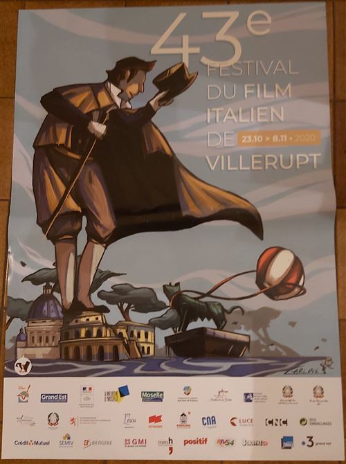 43eme Festival Film Italien Villerupt - 60x84cm - Affiche État correct N/A reconditionné disponible sur Fnac