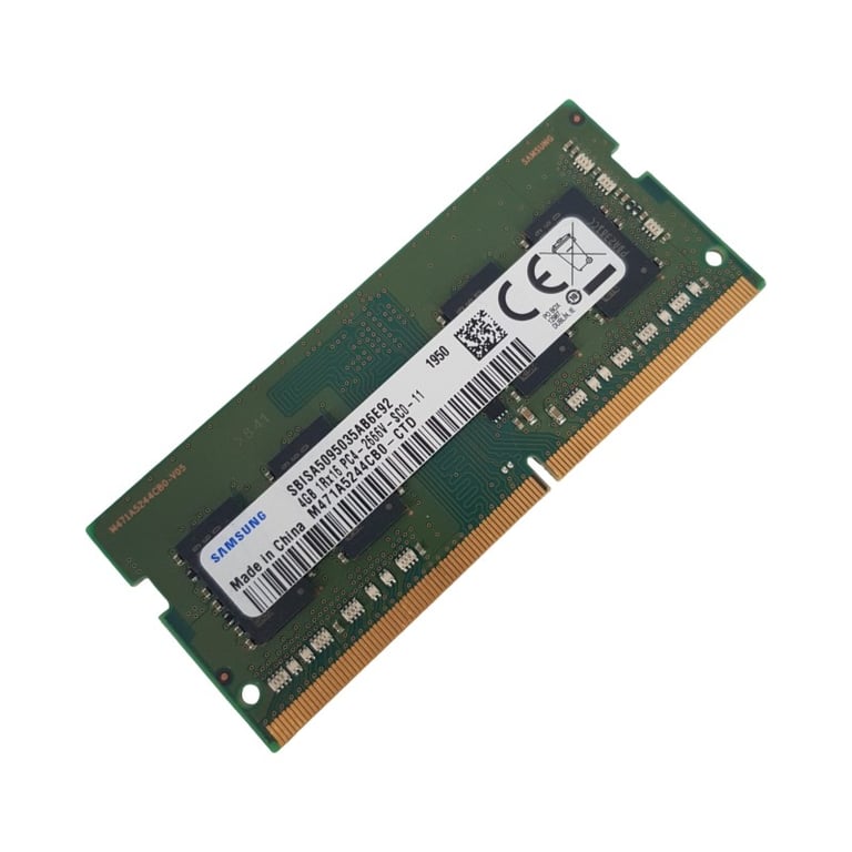 4Go RAM DDR4 SAMSUNG M471A5244CB0 - CTD 1Rx16 PC4-2666V SO-DIMM - Très bon état Très bon état Samsung reconditionné disponible sur Pixmania