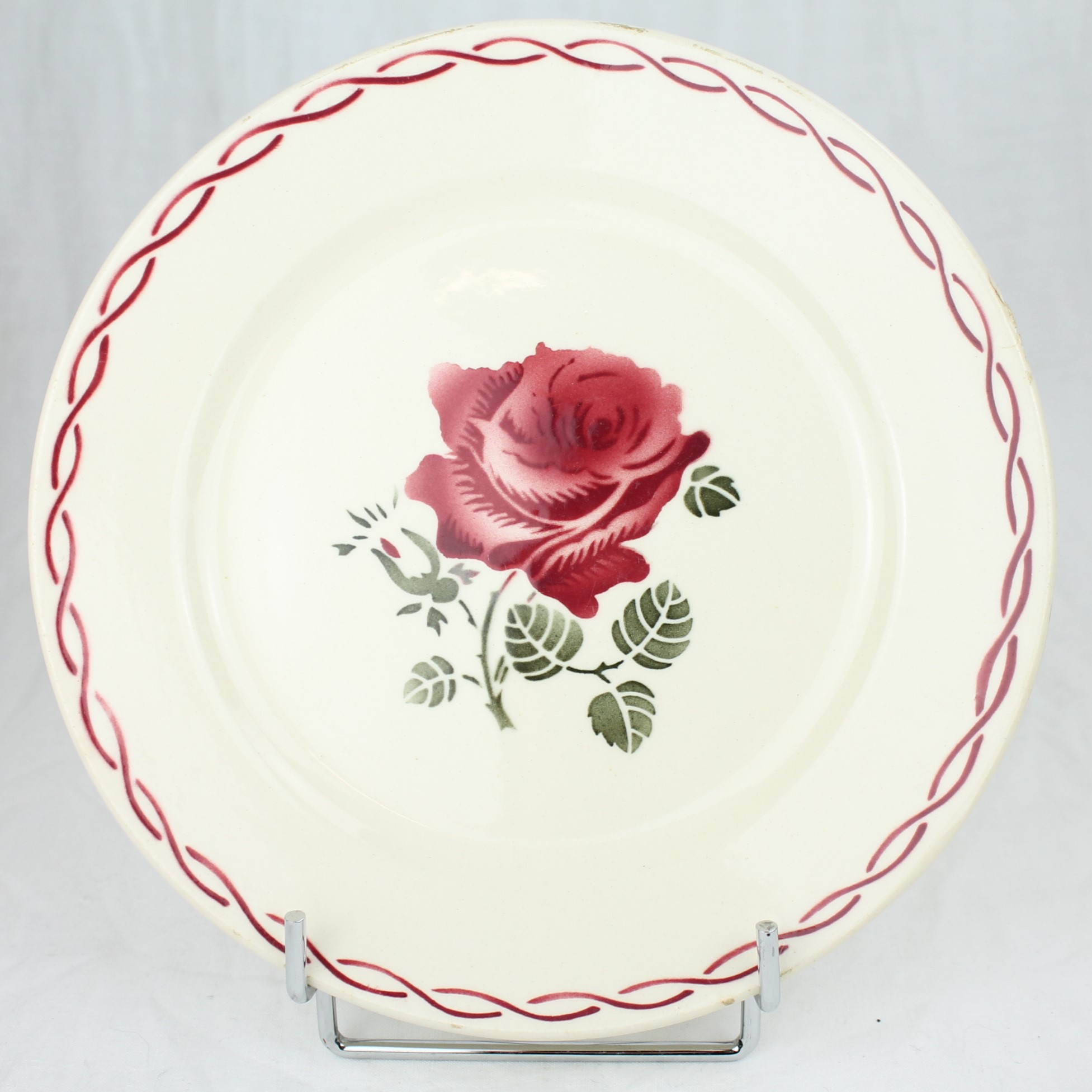 Voir photo 2 de 5 Assiettes, Badonvillier - Demi-Porcelaine 5 Assiettes, Badonvillier - Demi-Porcelaine Bon état reconditionné photo 2