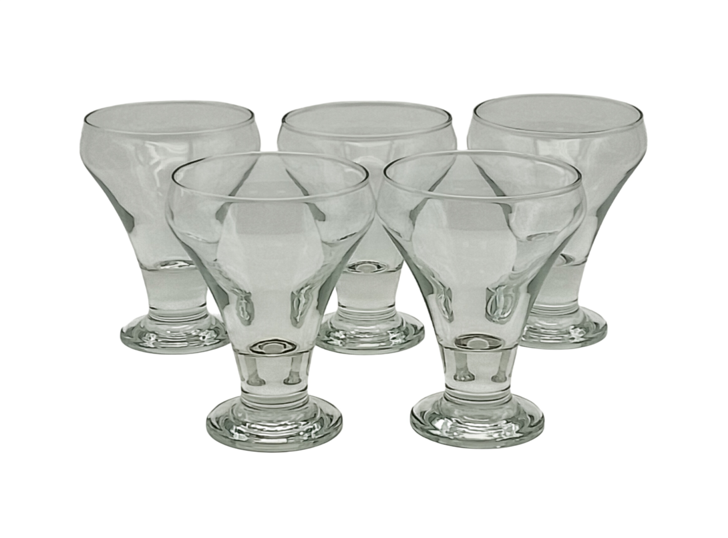 Acheter 5 Coupes à glace en verre 350 ml Très bon état - 10,00 € 5 Coupes à glace en verre 350 ml Très bon état reconditionné disponible sur Label Emmaüs