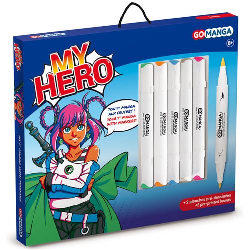 Acheter 5 Feutres à dessin - Marqueurs à alcool - My Hero - Manga 2 État correct - 15,99 € 5 Feutres à dessin - Marqueurs à alcool - My Hero - Manga 2 État correct N/A reconditionné disponible sur Fnac