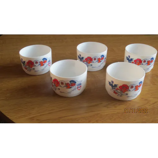 5 Tasses À Thé Ou Chocolat Arcopal Oum Le Dauphin Fina Époque Ortf occasion reconditionné disponible sur Rakuten