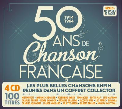 50 ans de chanson Française 1914-1964 Dgipack 4 CD État correct reconditionné disponible sur Fnac