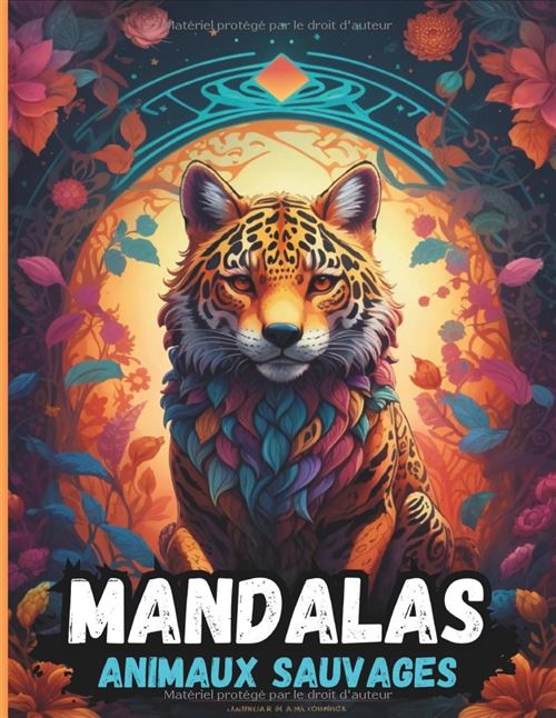 50 Mandalas Animaux Sauvages – Livre de coloriage pour enfants 10 ans et plus, grand format 21,6 x 27,9 cm, 108 pages État correct N/A reconditionné disponible sur Fnac