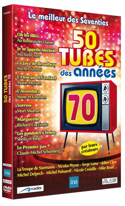 50 Tubes des années 70 DVD État correct reconditionné disponible sur Fnac