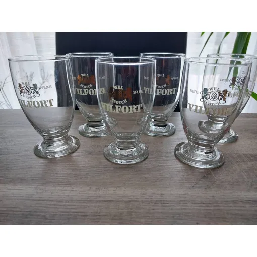 6 Anciens Verres À Bière Vilfort Bon état reconditionné disponible sur Rakuten