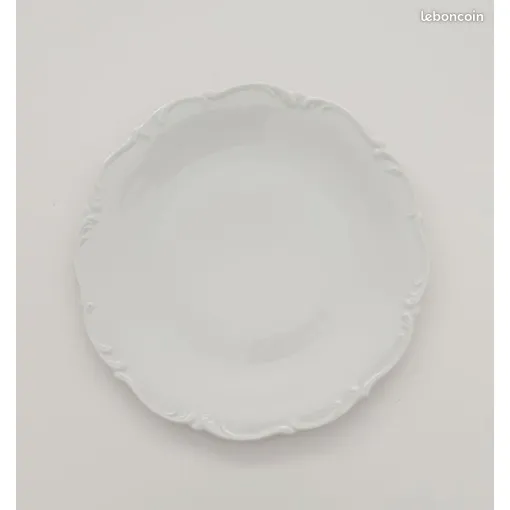 6 Assiettes En Porcelaine Blanche Tirschenreuth occasion reconditionné disponible sur Rakuten