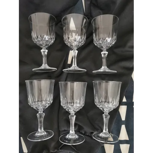 6 Verres À Vin Cristal D'Arques Modèle Saint Germain occasion reconditionné disponible sur Rakuten