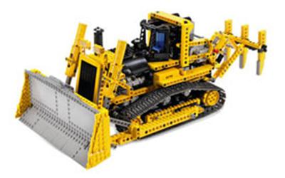 8275 Le Bulldozer motorisé, Lego Technic État correct reconditionné disponible sur Fnac