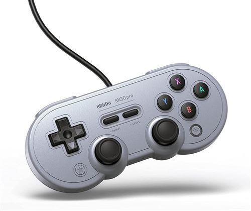 8Bitdo SN30 Pro USB Gamepad Grey Edition pour Nintendo Switch État correct N/A reconditionné disponible sur Fnac