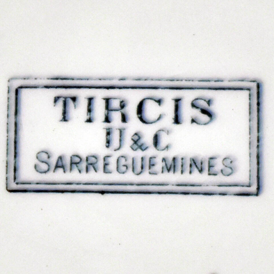 Voir photo 7 de 9 Assiettes à Dessert Anciennes - U&C Sarreguemines - Tircis 9 Assiettes à Dessert Anciennes - U&C Sarreguemines - Tircis Bon état reconditionné photo 7