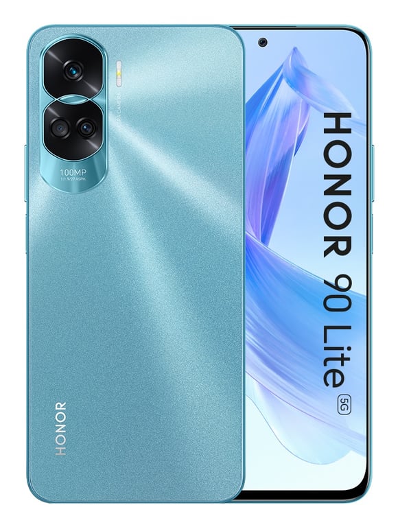 90 Lite (5G) 256Go, Bleu, Débloqué - Très bon état Très bon état Honor reconditionné disponible sur Pixmania