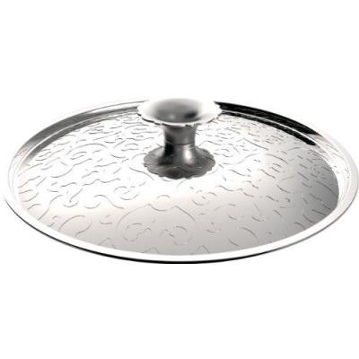 A di Alessi MW200/24 Couvercle en acier inoxydable 18/10 avec décoration en relief - 24 cm État correct Alessi reconditionné disponible sur Fnac