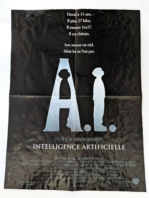 Acheter a.i. intelligence artificielle - Spielberg - 116x158cm - Affiche de cinéma originale pliée État correct - 14,99 € a.i. intelligence artificielle - Spielberg - 116x158cm - Affiche de cinéma originale pliée État correct reconditionné disponible sur Fnac
