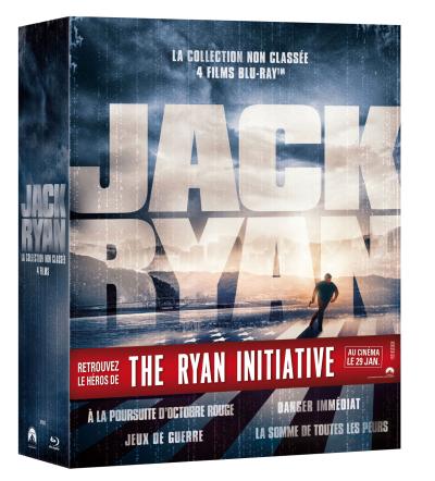 A la poursuite d'Octobre Rouge - Jeux de guerre - Danger immédiat - La somme de toutes les peurs Coffret 4 Blu-Ray État correct reconditionné disponible sur Fnac