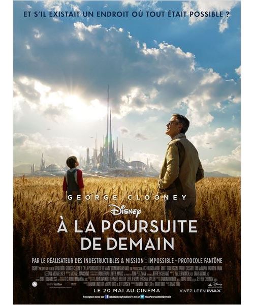 A la poursuite de demain AFFICHE CINEMA ORIGINALE État correct N/A reconditionné disponible sur Fnac