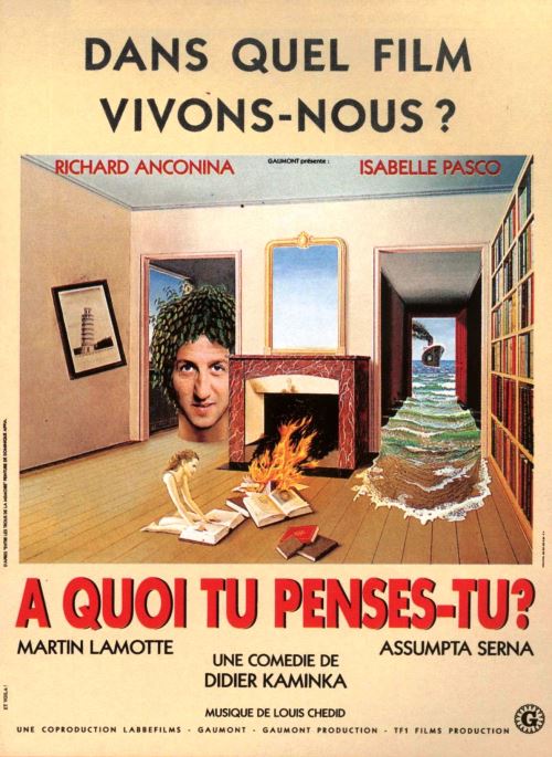 A Quoi Tu Penses-Tu AFFICHE CINEMA ORIGINALE État correct N/A reconditionné disponible sur Fnac