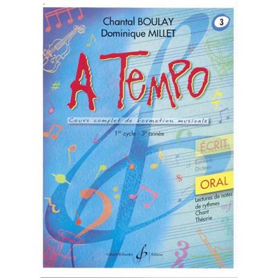 A Tempo - Partie Orale - Volume 3 - Boulay Chantal État correct reconditionné disponible sur Fnac