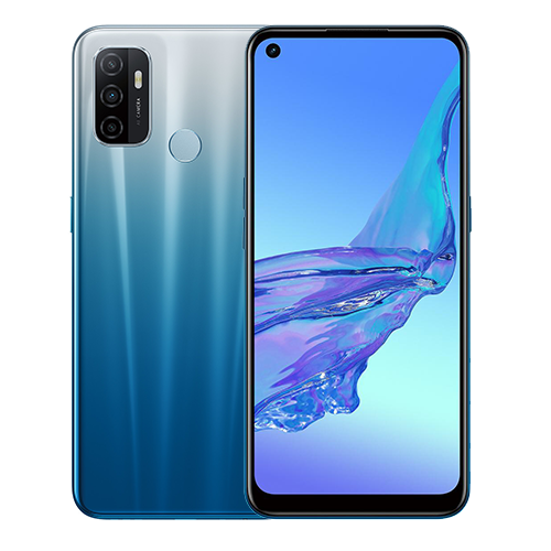 A53s 128 Go bleu reconditionné Reconditionné Oppo reconditionné disponible sur Recommerce