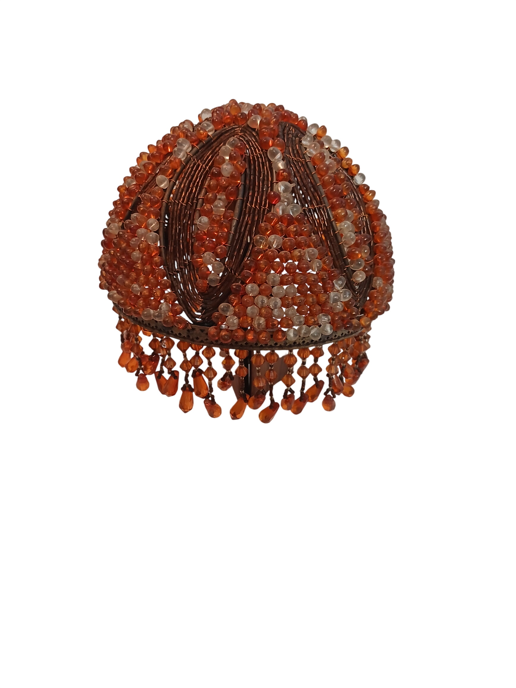 Abat-jour vintage style bohème, avec perles et pampilles Bon état - alternatives disponibles sur Dero Abat-jour vintage style bohème, avec perles et pampilles Bon état reconditionné (offre indisponible)