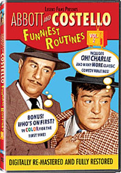 Acheter Abbott And Costello - Funniest Routines Vol.2 État correct - 19,00 € Abbott And Costello - Funniest Routines Vol.2 État correct reconditionné disponible sur Fnac