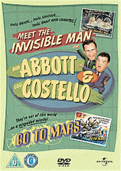 Abbott And Costello - Meet The Invisible Man/Go To Mars État correct - 61,96 € Abbott And Costello - Meet The Invisible Man/Go To Mars État correct reconditionné disponible sur Fnac