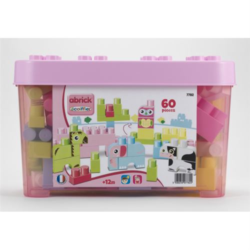 Abrick Maxi- Baril Briques Animaux Rose - 60 Pièces - 7782 État correct N/A reconditionné disponible sur Fnac | Dero