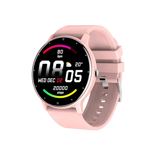 ABYX Fit Pure - Noir - Montre connectée avec bracelet - silicone - noir - affichage 1.3" - Bluetooth - 140 g Bon état reconditionné disponible sur Rakuten