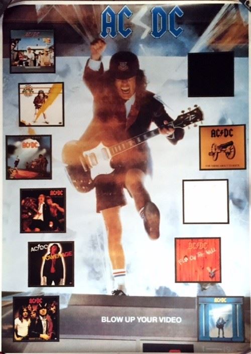 AC/DC - 100x150 cm - AFFICHE / POSTER État correct N/A reconditionné disponible sur Fnac | Dero