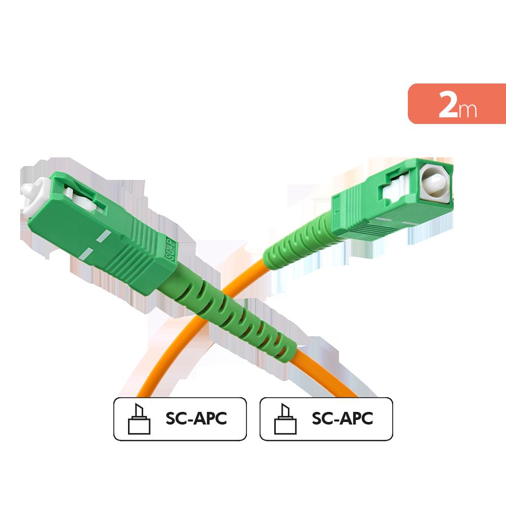 Acheter Accesoire TV Câble Fibre Optique SC/APC Box Orange, SFR, Bouygues Monomode 2m mâle/mâle Vert et Vert + Garantie à vie Force Power Lite Reconditionné - 24,99 € Accesoire TV Câble Fibre Optique SC/APC Box Orange, SFR, Bouygues Monomode 2m mâle/mâle Vert et Vert + Garantie à vie Force Power Lite Reconditionné Force Power Lite reconditionné disponible sur Backmarket