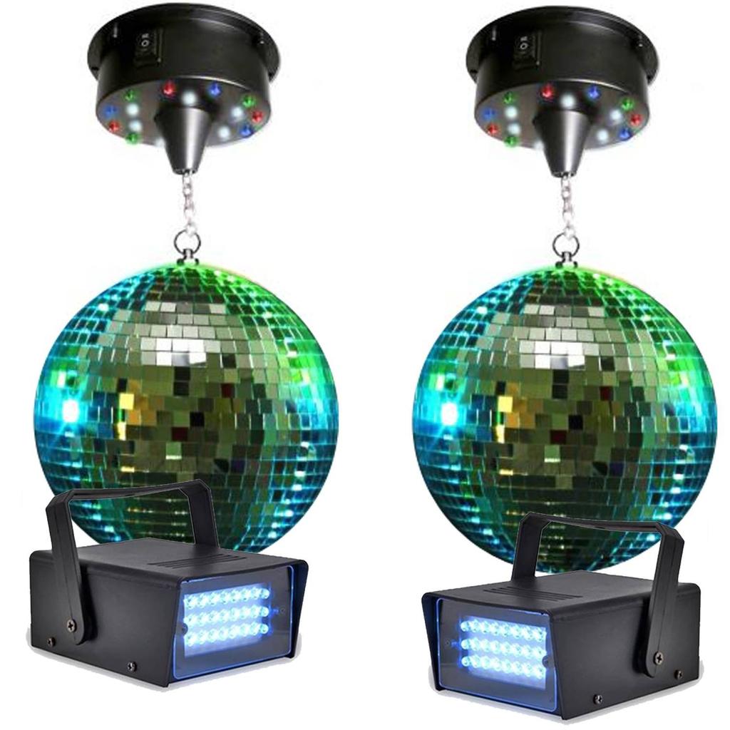 Acheter Accessoires audio 2 Boules à facettes 20cm + moteurs 18 LED + 2 Mini strobe Lytor Reconditionné - 87,99 € Accessoires audio 2 Boules à facettes 20cm + moteurs 18 LED + 2 Mini strobe Lytor Reconditionné N/A reconditionné disponible sur Backmarket