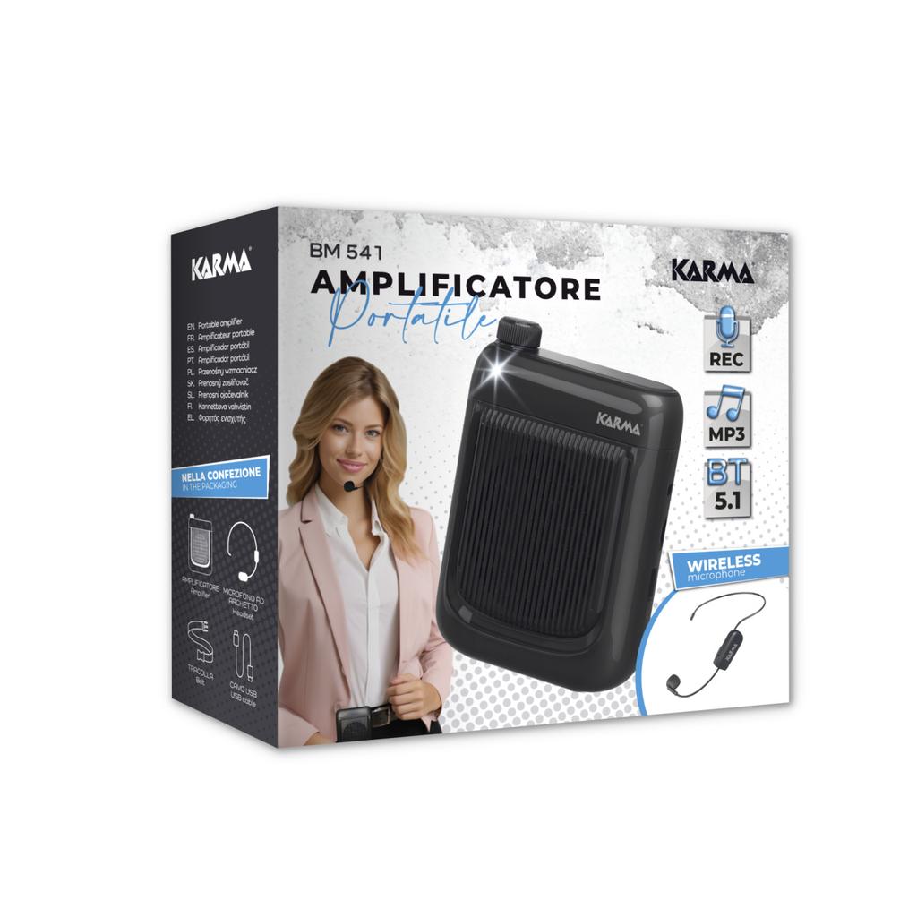 Voir photo 3 de Accessoires audio Karma Microphone serre tête sans fil 2.4 ghz avec amplificateur a batterie autonomie 5 heures | Dero Accessoires audio Karma Microphone serre tête sans fil 2.4 ghz avec amplificateur a batterie autonomie 5 heures Reconditionné Karma reconditionné photo 3 | Dero