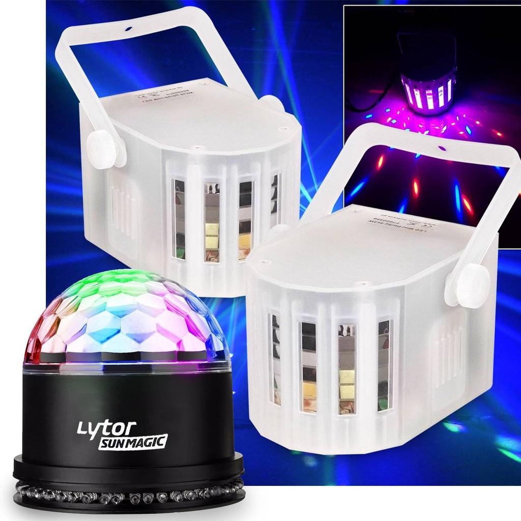 Acheter Accessoires audio Lytor Lot de 2 jeux de lumière effet DERBY à 4 LEDs RGBW + Etriers fixations + Astro SUNMAGIC RVB Reconditionné - 89,99 € Accessoires audio Lytor Lot de 2 jeux de lumière effet DERBY à 4 LEDs RGBW + Etriers fixations + Astro SUNMAGIC RVB Reconditionné N/A reconditionné disponible sur Backmarket
