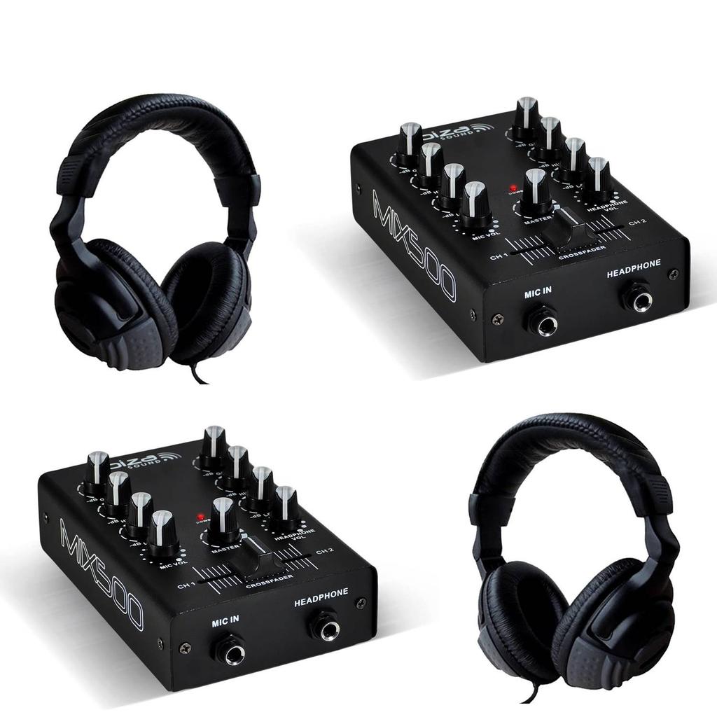 Accessoires audio Pack Tables de mixages Dj Sono 2 canaux 3 entrées IBIZA SOUND MIX500 + 2 Casques audio Reconditionné - 99,99 € Accessoires audio Pack Tables de mixages Dj Sono 2 canaux 3 entrées IBIZA SOUND MIX500 + 2 Casques audio Reconditionné Ibiza Sound reconditionné disponible sur Backmarket | Dero