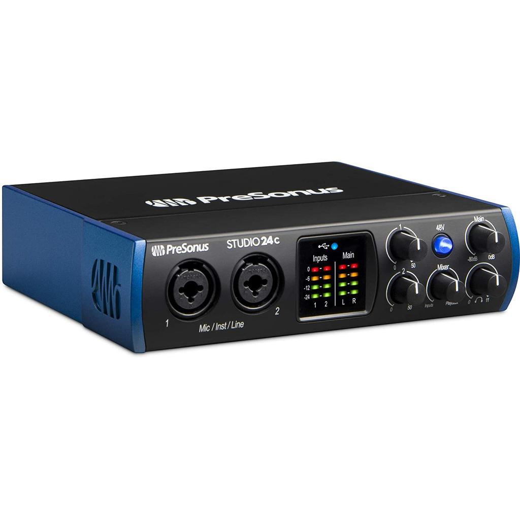 Accessoires audio Presonus Studio 24C Reconditionné - 109,00 € Accessoires audio Presonus Studio 24C Reconditionné PreSonus reconditionné disponible sur Backmarket