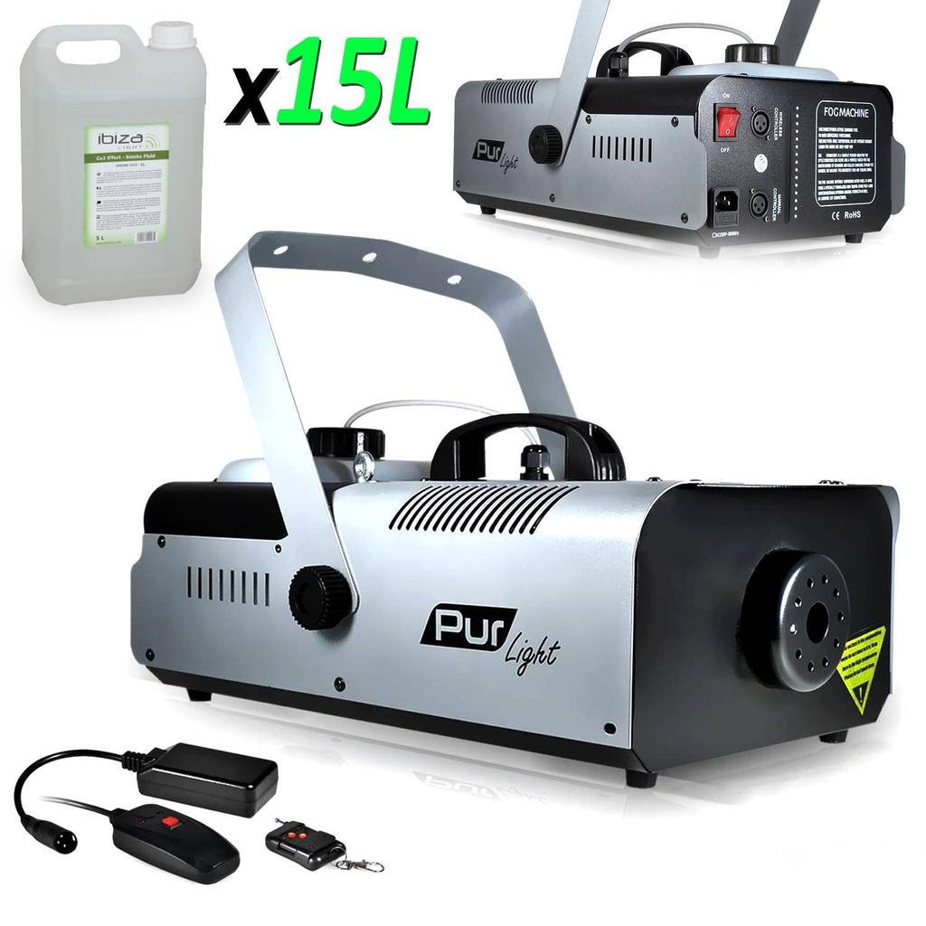 Accessoires audio Pur Light Machine à fumée Pro Sono MEGA SMOKE 1200W + Etrier de fix + 2 télécommandes NEWARK1200 + 15L Liquide Reconditionné - 198,99 € Accessoires audio Pur Light Machine à fumée Pro Sono MEGA SMOKE 1200W + Etrier de fix + 2 télécommandes NEWARK1200 + 15L Liquide Reconditionné N/A reconditionné disponible sur Backmarket