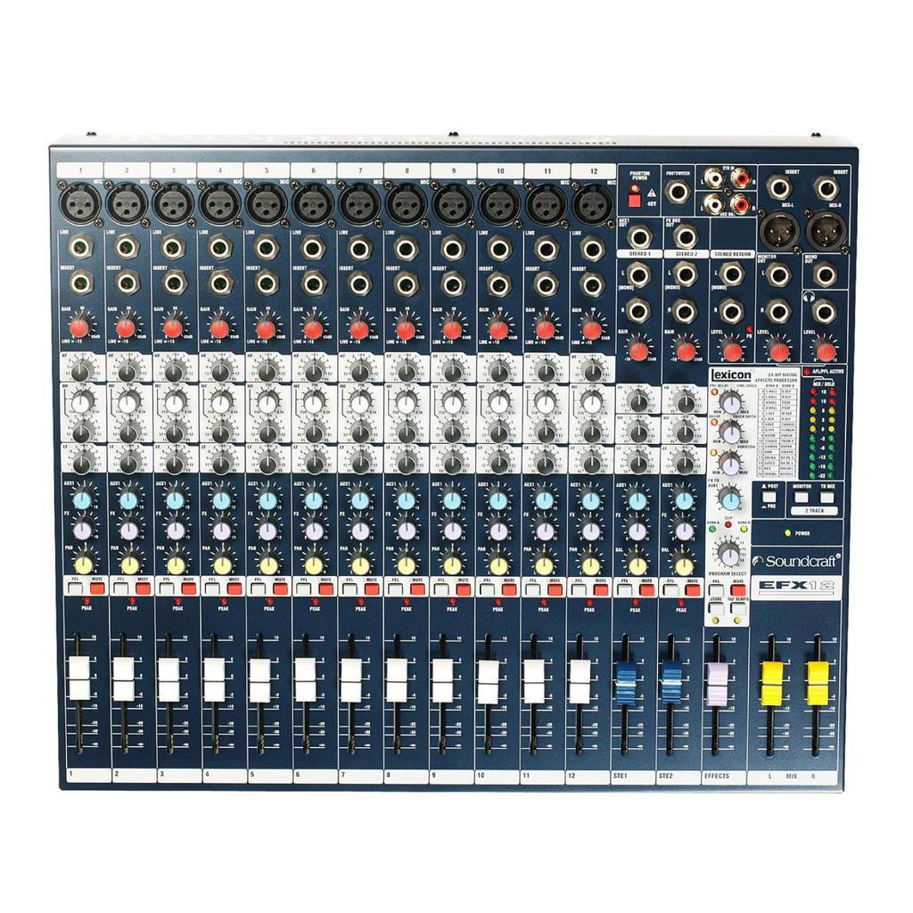 Accessoires audio Soundcraft EFX12 Reconditionné - 499,00 € Accessoires audio Soundcraft EFX12 Reconditionné Soundcraft reconditionné disponible sur Backmarket
