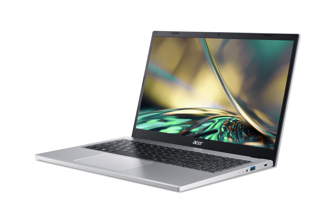 Acer Aspire 3 A315-24P-R9K5 AMD Ryzen™ 5 7520U Ordinateur portable 39,6 cm (15.6 ) Full HD 16 Go LPDDR5-SDRAM 512 Go SSD Wi-Fi 6 (802.11ax) Windows 11 Home Argent - Bon état Bon état Acer reconditionné photo 2 | Dero