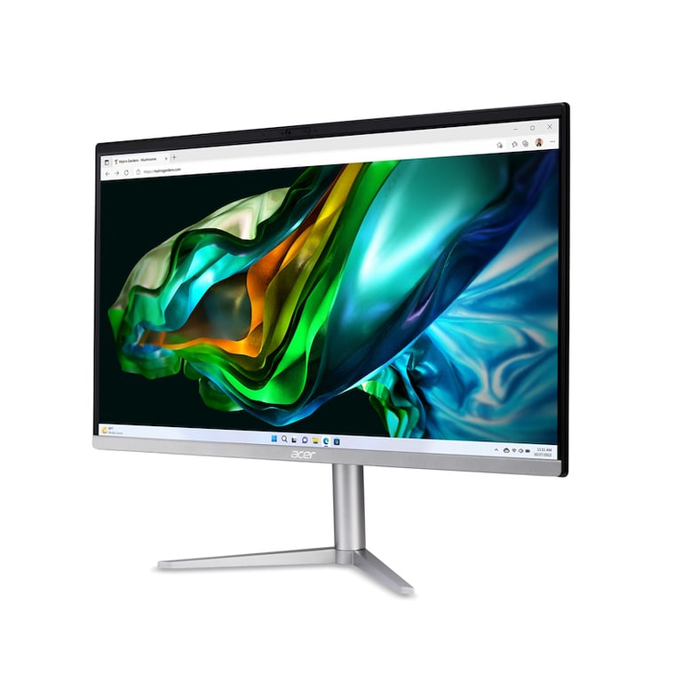 Acer Aspire C24-1300 AMD Ryzen™ 3 7320U 60,5 cm (23.8 ) 1920 x 1080 pixels PC All-in-One 8 Go 512 Go SSD Windows 11 Home Argent - Excellent état Parfait état Acer reconditionné photo 2 | Dero