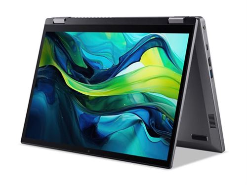 Acer Aspire Spin 14 ASP14-51MTN - Conception inclinable - Intel Core 5 - 120U / jusqu'à 5 GHz - Win 11 Home - Intel Graphics - 16 Go RAM - 512 Go SSD - 14"" IPS écran tactile 1920 x 1200 - Wi-Fi 6E - gris acier - clavier : Français État correct N/A reconditionné disponible sur Fnac