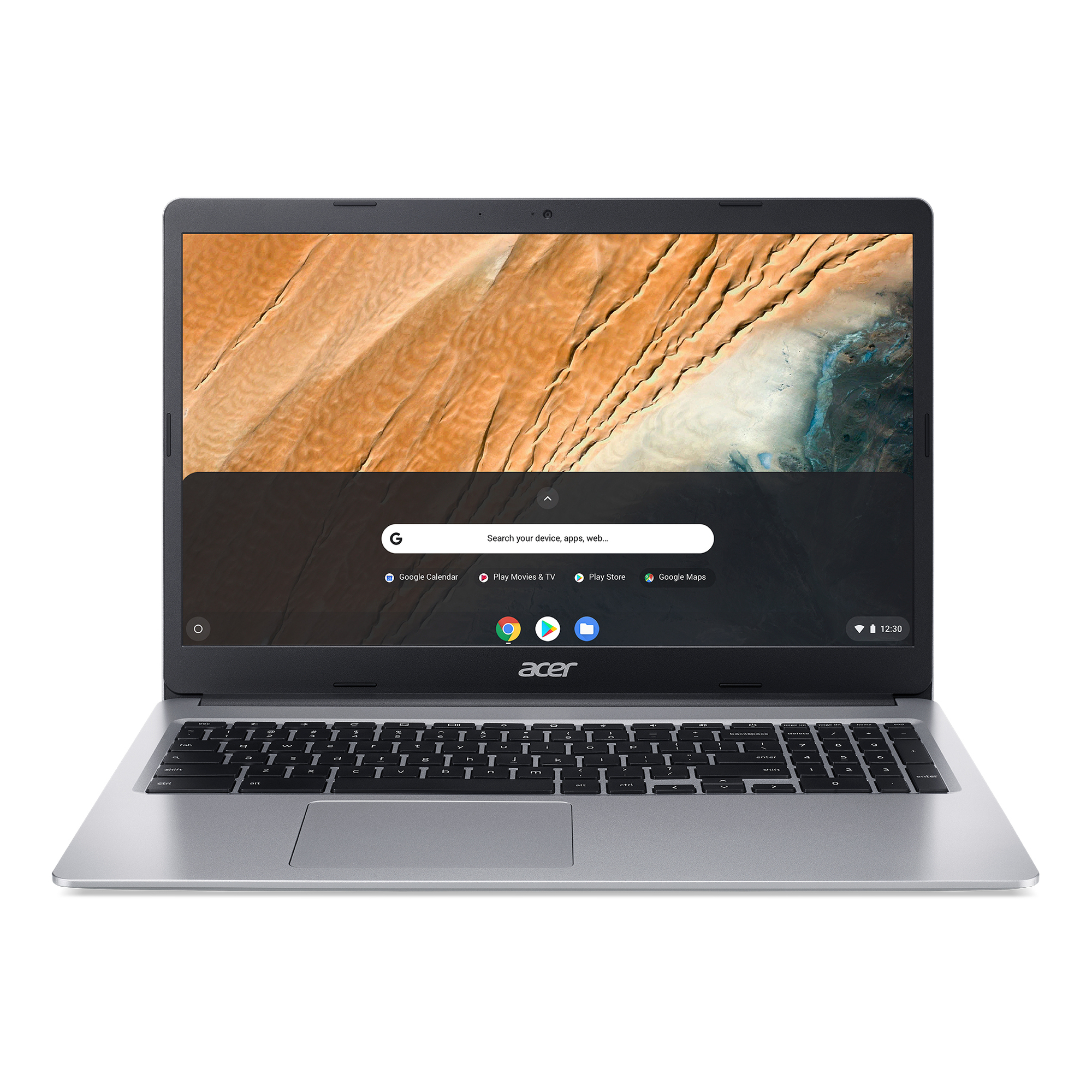 Acer Chromebook 315 CB315-3H-C868 N4020 39,6 cm (15.6 ) Full HD Intel® Celeron® 4 Go LPDDR4-SDRAM 32 Go eMMC Wi-Fi 5 (802.11ac) ChromeOS Argent - Bon état Bon état Acer reconditionné disponible sur Pixmania