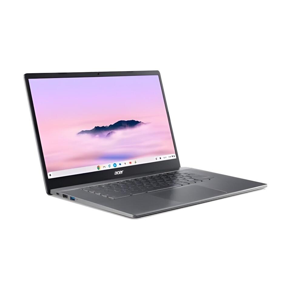 Voir photo 2 de Acer Chromebook Plus 515 Core i5-1235U 1.3 GHz 512Go SSD - 8Go QWERTY - Anglais | Dero Acer Chromebook Plus 515 Core i5-1235U 1.3 GHz 512Go SSD - 8Go QWERTY - Anglais Reconditionné Acer reconditionné photo 2 | Dero