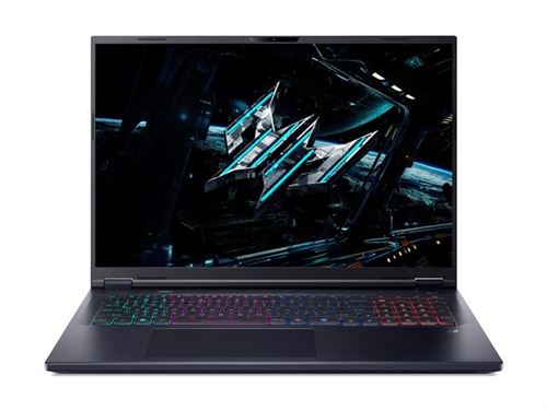 Acer Predator Helios Neo 18 AI PHN18-72 - Intel Core Ultra 9 - 275HX / jusqu'à 5.4 GHz - Win 11 Home - GeForce RTX 5070 - 32 Go RAM - 1.024 To SSD - 18"" 2560 x 1600 (WQXGA) - 2.5 Gigabit Ethernet - Wi-Fi 6E, Bluetooth - noir abyssal - clavier : Français État correct N/A reconditionné disponible sur Fnac